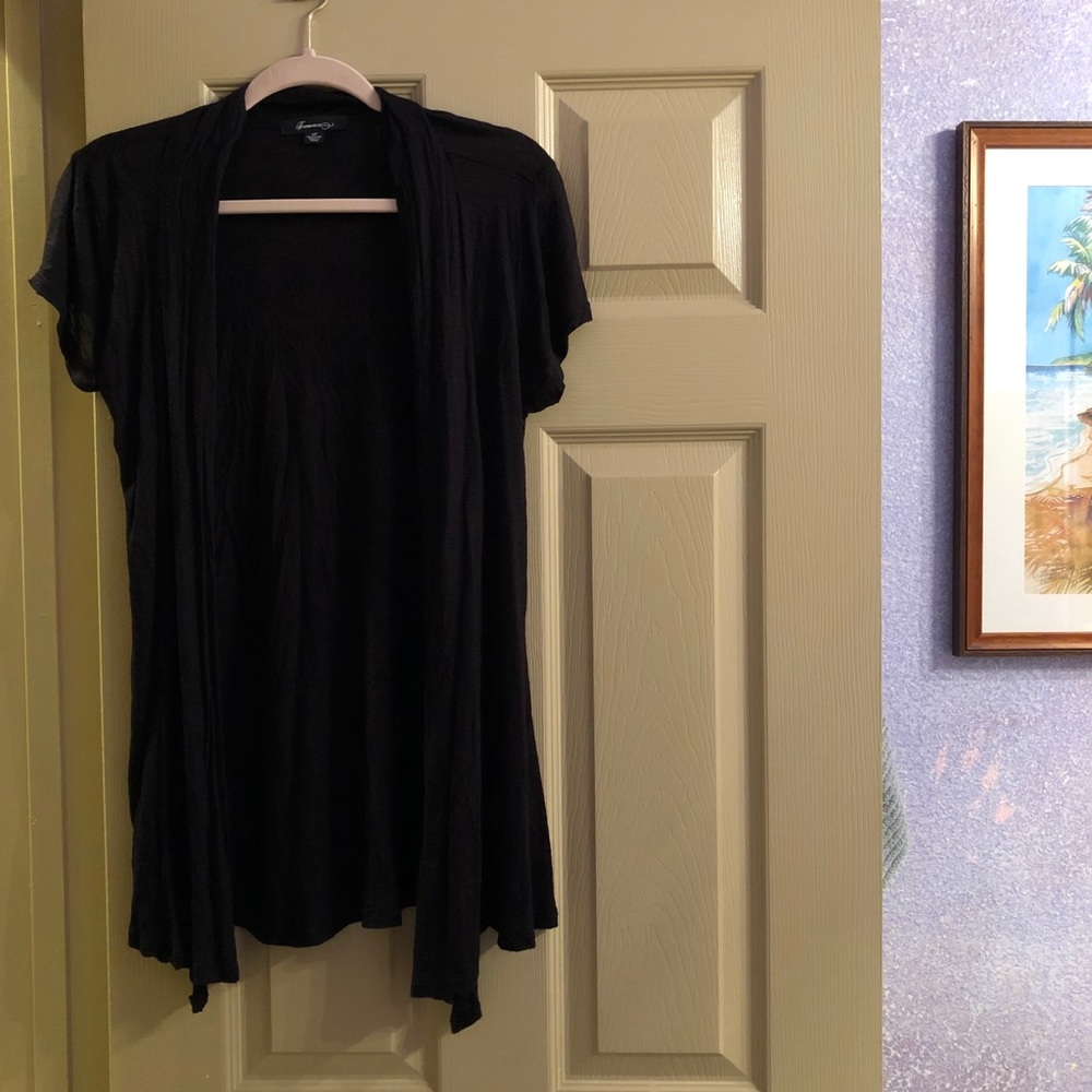 Forever 21 Long T-shirt Duster Vest